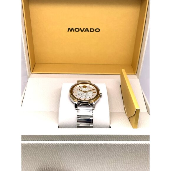 Movado Women\'s Watch 3600660 Bold Swiss Quartz Two Tone Stainless Steel 32mm main image 14